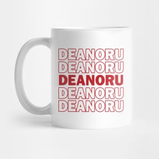 Deanoru Thank You Bag Design Mug